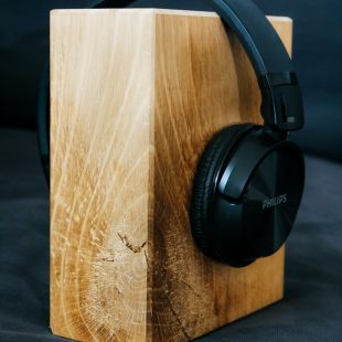 Kopfhörer Halter Holz l Kopfhörerständer